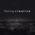 Fleming Creative website